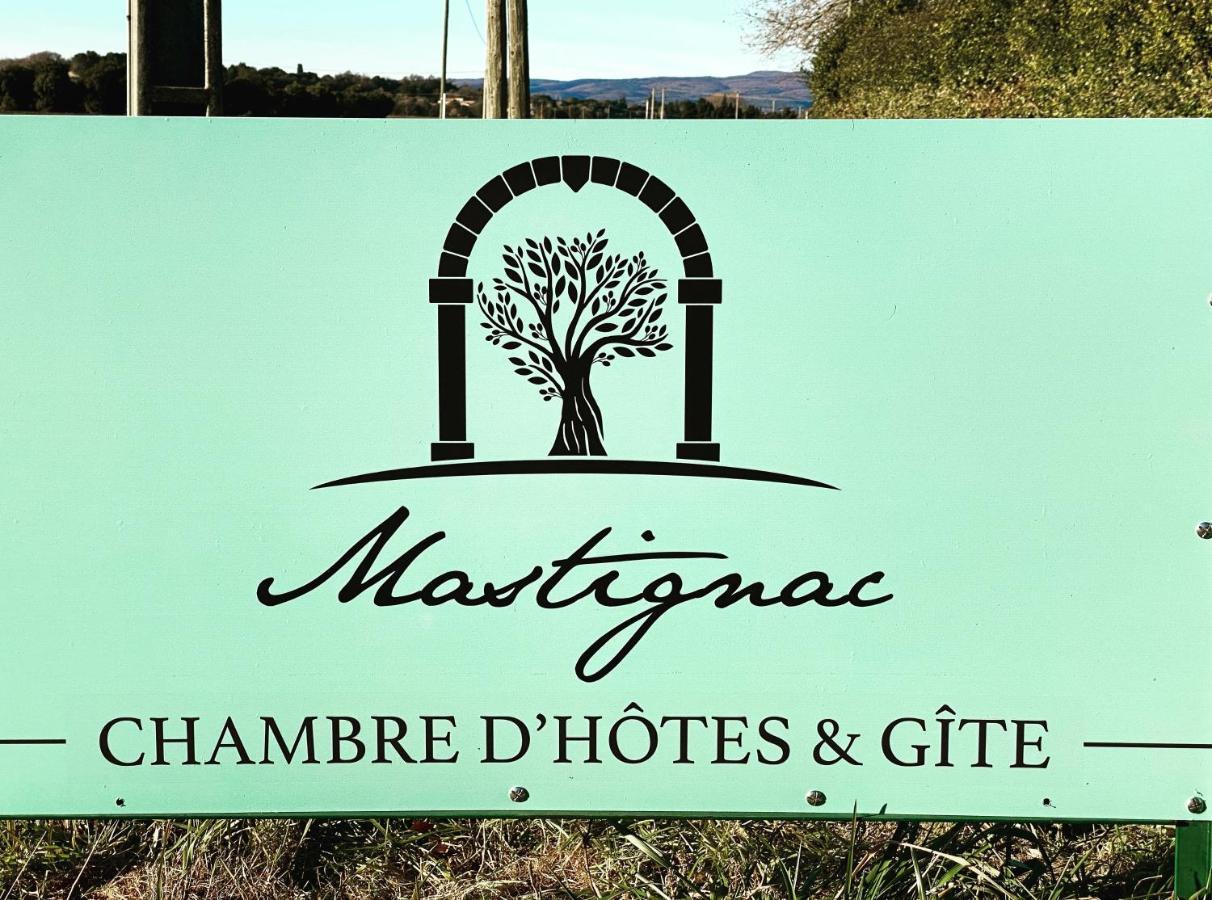 Mastignac Chambre D'Hote Valréas Exterior foto